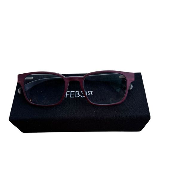 Feb31st Gigi Glasses in burgundy Men’s - Picture 3 of 8